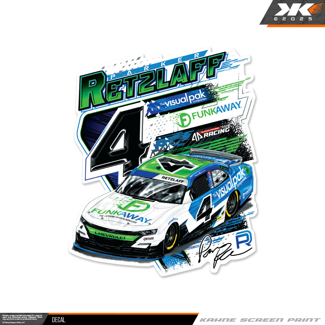 VISUAL PAK #4 DECALS